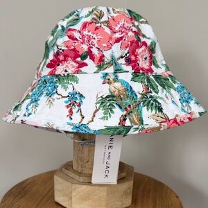 NWT Janie and Jack Floral Bucket Hat